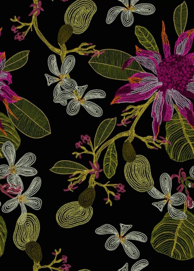 نسيج مطرز فاخر